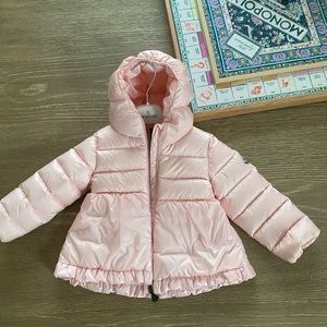 Moncler Odile ruffled down jacket